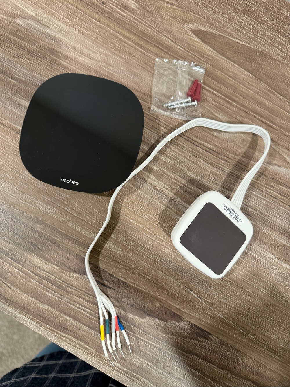 ecobee Black Smart Home Sensor - Remote Temperature & Occupancy